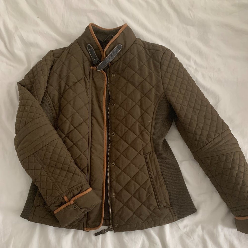 Zara Quilted Fall Jacket